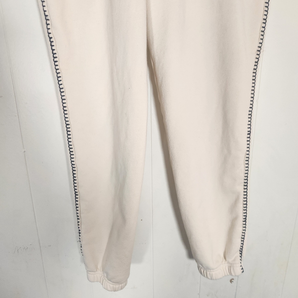 Spiritual Gangster Hudson Cream And Multi-color Jogger Sweatpants Size Small - Picture 7 of 16